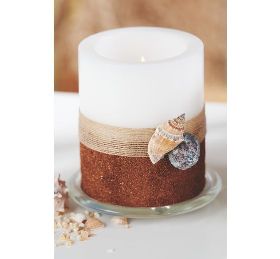 Transparent mosaic glue