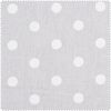 Cotton fabric "Dots" Grey