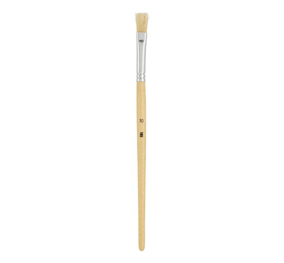 VBS Bristle brushes "NATURE", Size 10, 10 pieces