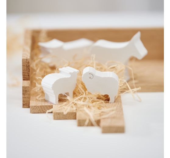 VBS Wood wool, approx. 100 g, Nature