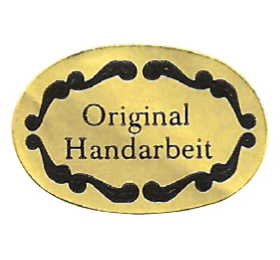 Etykieta "Oryginalne rękodzieło"