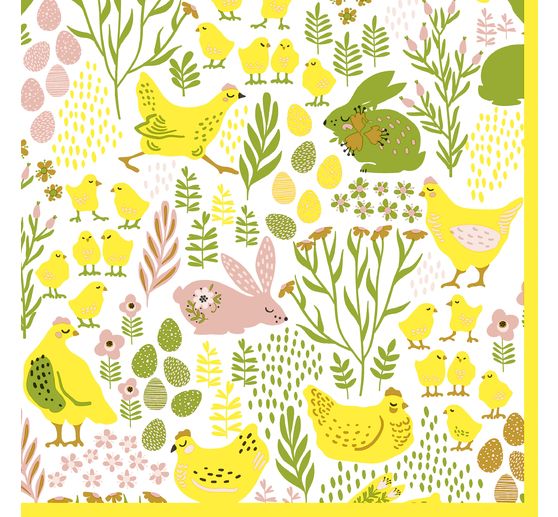 Serwetka "Bunny & chick