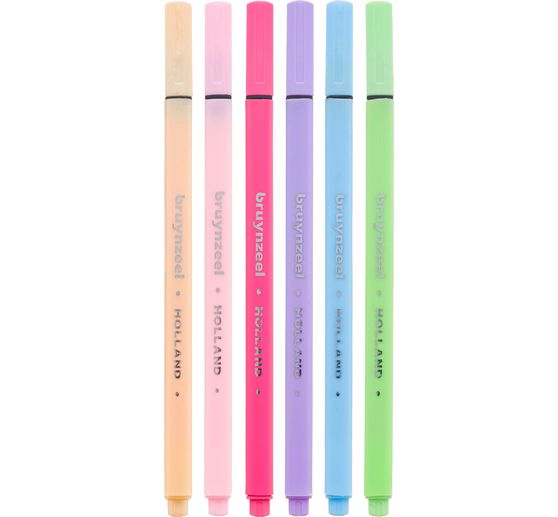 Bruynzeel Fineliners-Set, 6 pcs.