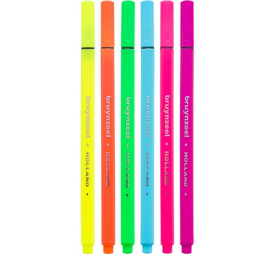 Bruynzeel Fineliners-Set, 6 pcs.