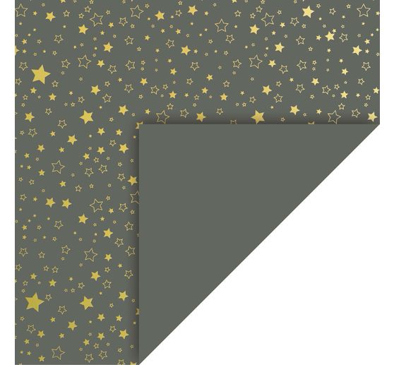 Motif cardboard "Golden Stars"