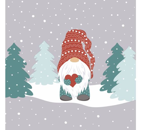 Serwetka "Skrzaty w lesie"