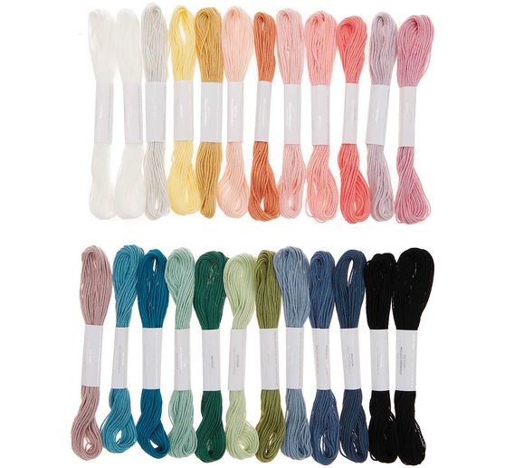 Zestaw nici do haftu Rico Design Multicolour