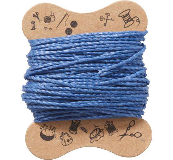 Sznurek do makramy, woskowany
