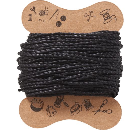 Sznurek do makramy, woskowany