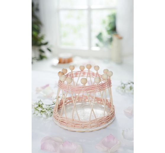 Podstawy z rattanu VBS "Round", 20 szt.