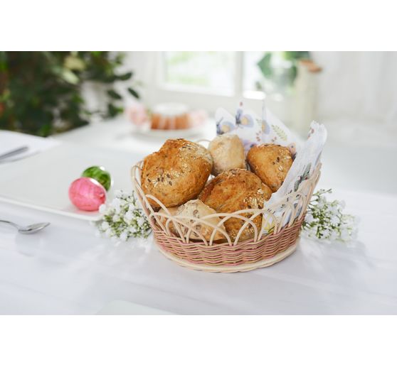 Podstawy z rattanu VBS "Round", 20 szt.