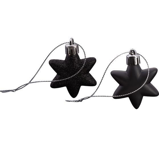 Christmas stars made of plastic