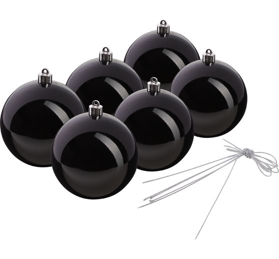 Plastikowe bombki choinkowe, Ø 100 mm