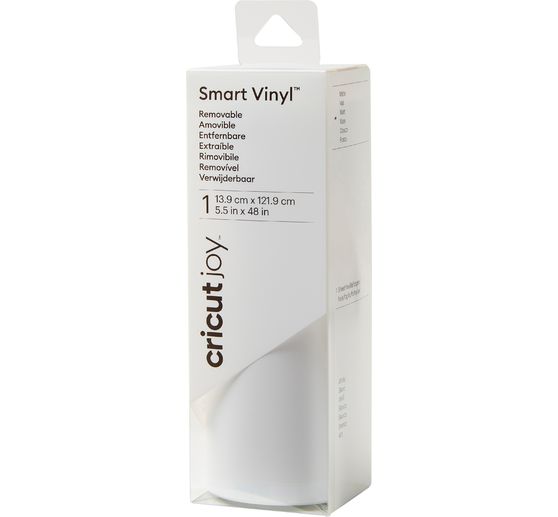 Samoprzylepna folia winylowa Cricut Joy - matowa "Smart Vinyl - usuwalna", 13,9 x 121,9 cm
