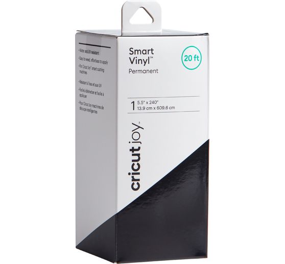 Samoprzylepna folia winylowa Cricut Joy - błyszcząca "Smart Vinyl - Permanent", 13,9 x 609,6 cm
