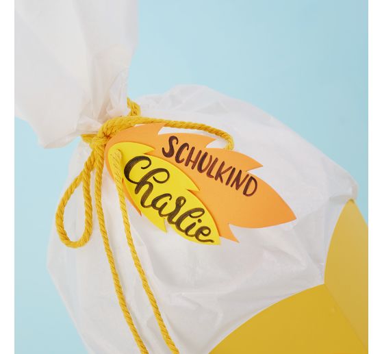 School gift bags cutout