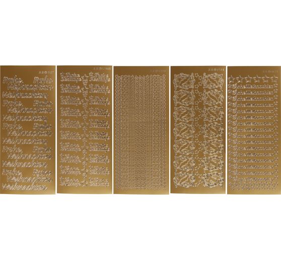 Zestaw naklejek reliefowych VBS "Wesołych Świąt"