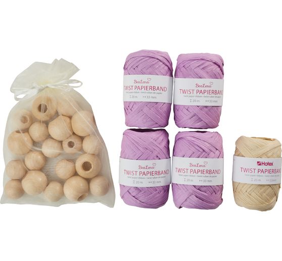 Zestaw kreatywny DIY BeaLena "Kopertówka z papierowej wstążki"