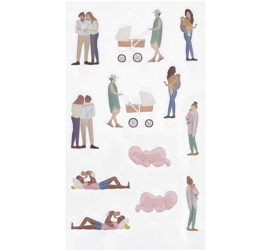 Naklejka żelowa Rico Design "FIGURICO"