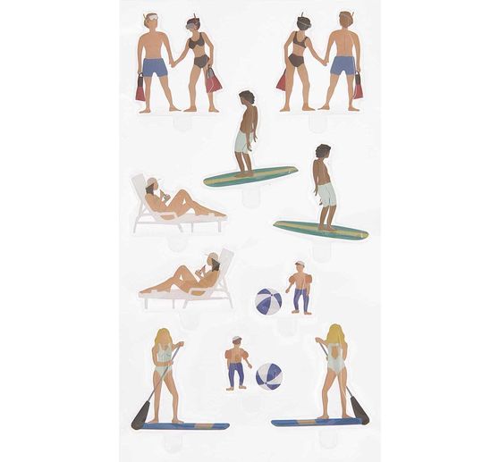 Naklejka żelowa Rico Design "FIGURICO"