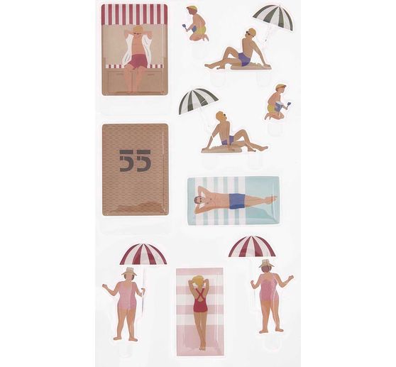 Naklejka żelowa Rico Design "FIGURICO"