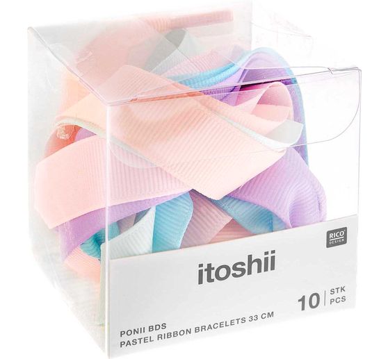 itoshii Rep ribbon bracelets