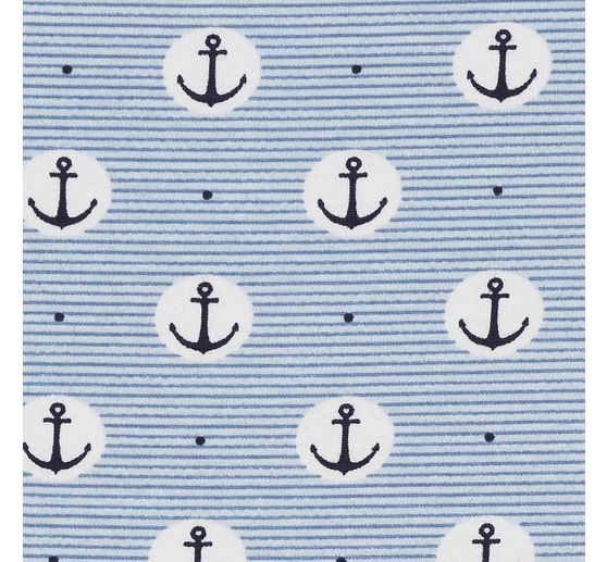 Jersey fabric "Anchor"