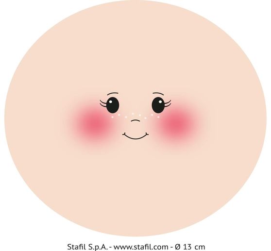 Twarz na dzianinie "Stefy"