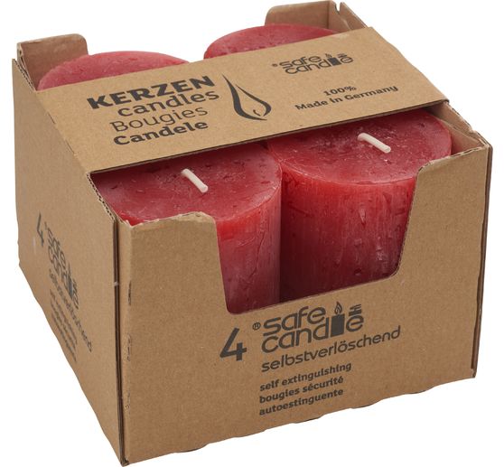 Pillar candle "Rustik", Ø 6 x 8 cm