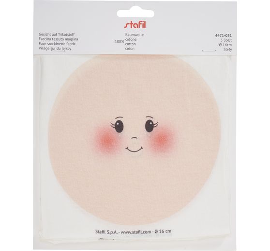 Twarz na dzianinie "Stefy"