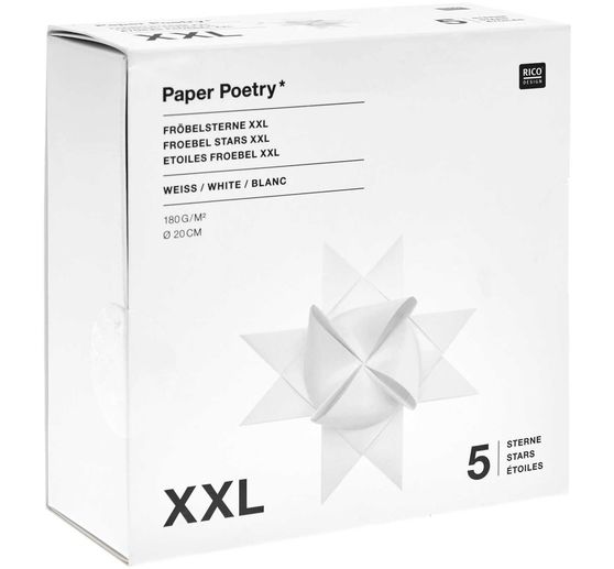 Gwiazdy Fröbela XXL