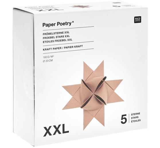 Gwiazdy Fröbela XXL