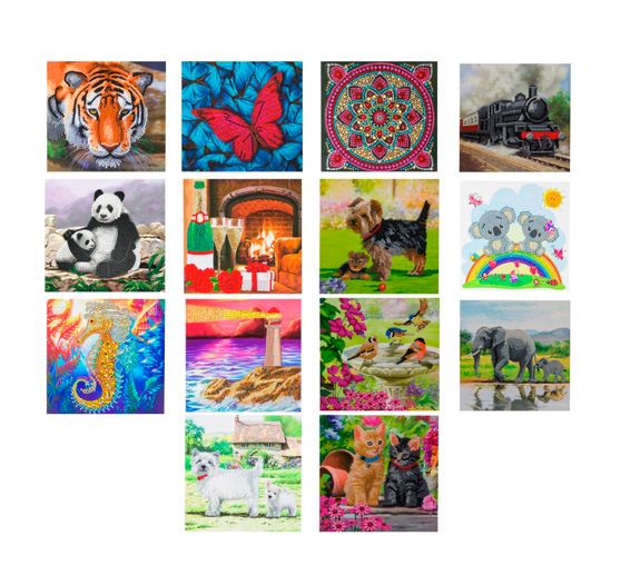 Diamond Painting "Crystal Art Card"