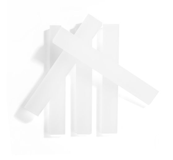 Bloki akrylowe, 22 x 8 x 160 mm