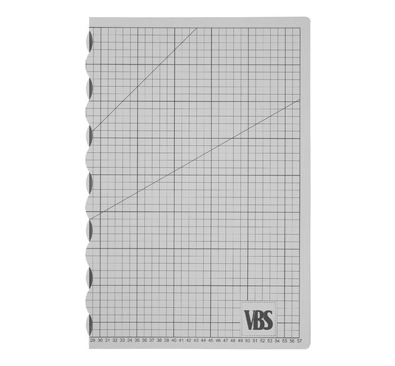 VBS Foldable cutting mat "Cool Grey"
