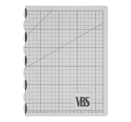 VBS Foldable cutting mat "Cool Grey"
