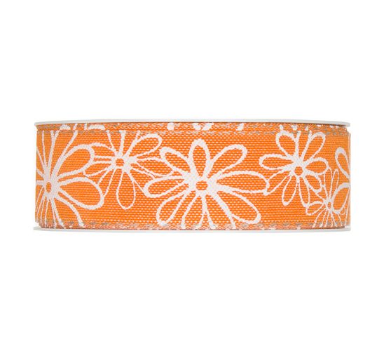 Taśma z nadrukiem "Kwiaty"