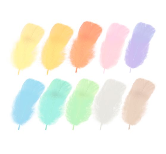 Fluffy feathers, 100 g