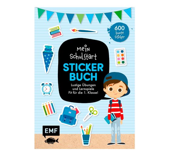 Książka "Das Stickerbuch zum Schulstart"