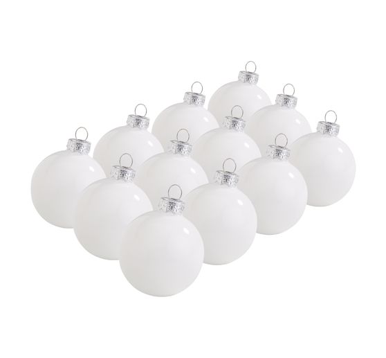 Szklane bombki choinkowe, Ø 5,7 cm