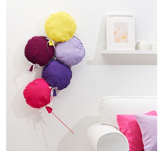 Pakiet tkanin Patchy Uni "Lawendowo-jagodowy"