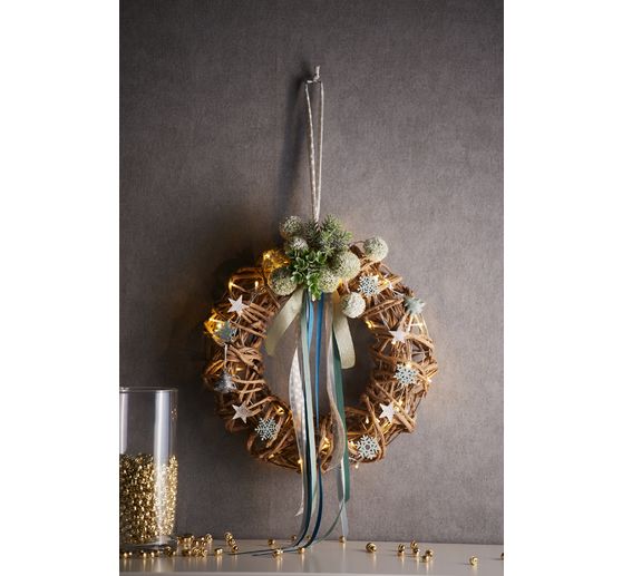 Lampki świąteczne LED VBS "40 LED", z wyłącznikiem czasowym