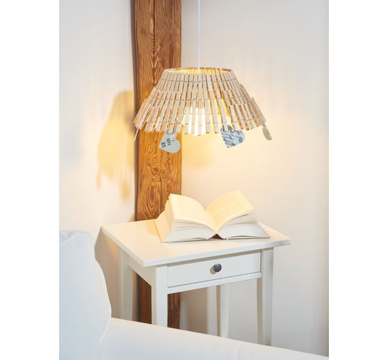 Pierścienie do lamp VBS, białe, Ø 20 cm