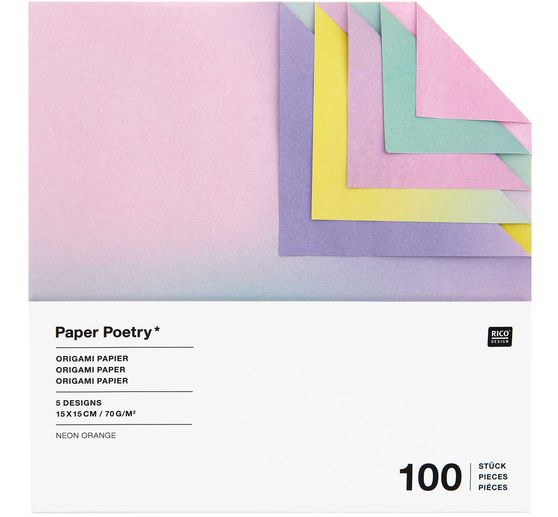 Folding sheets "Color gradient"