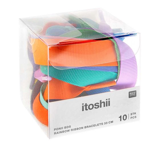 itoshii Rep ribbon bracelets