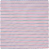 Jersey fabric "Stripes two-tone" Blue-Red