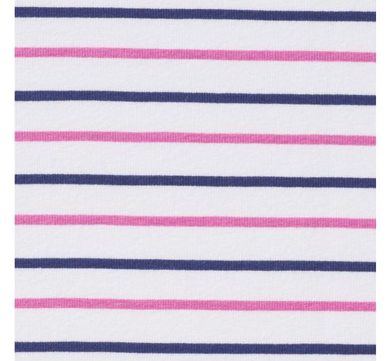 Jersey fabric "Stripes two-tone"