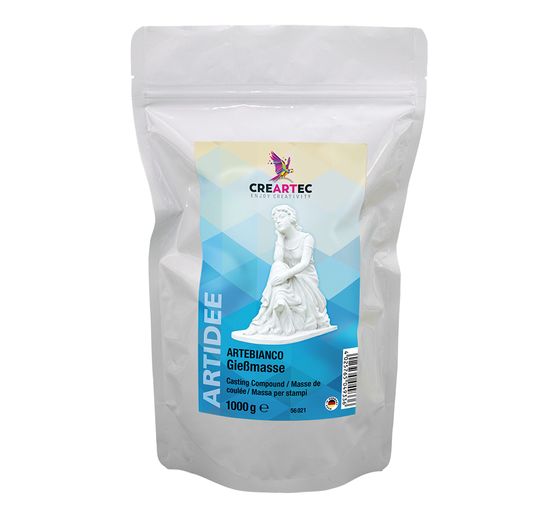 Masa odlewnicza Artebianco, biała