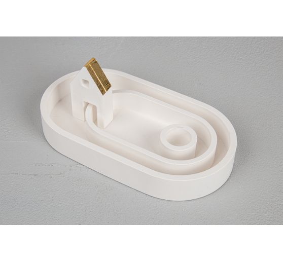 Silicone casting mould "Candle holder" incl. insert