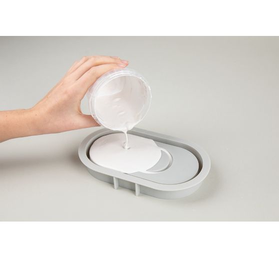 Silicone casting mould "Candle holder" incl. insert